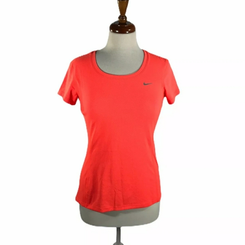 Nike Pro Dri Fit Neon Orange T Shirt